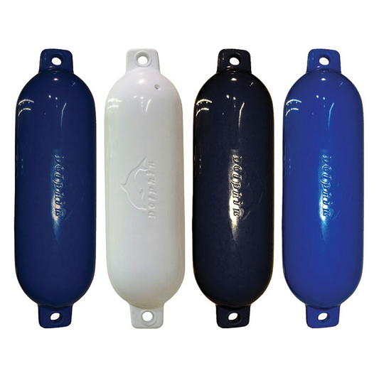 Dock Edge Dolphin Premium Twin Eye Ribbed and Smooth Fenders - Velora