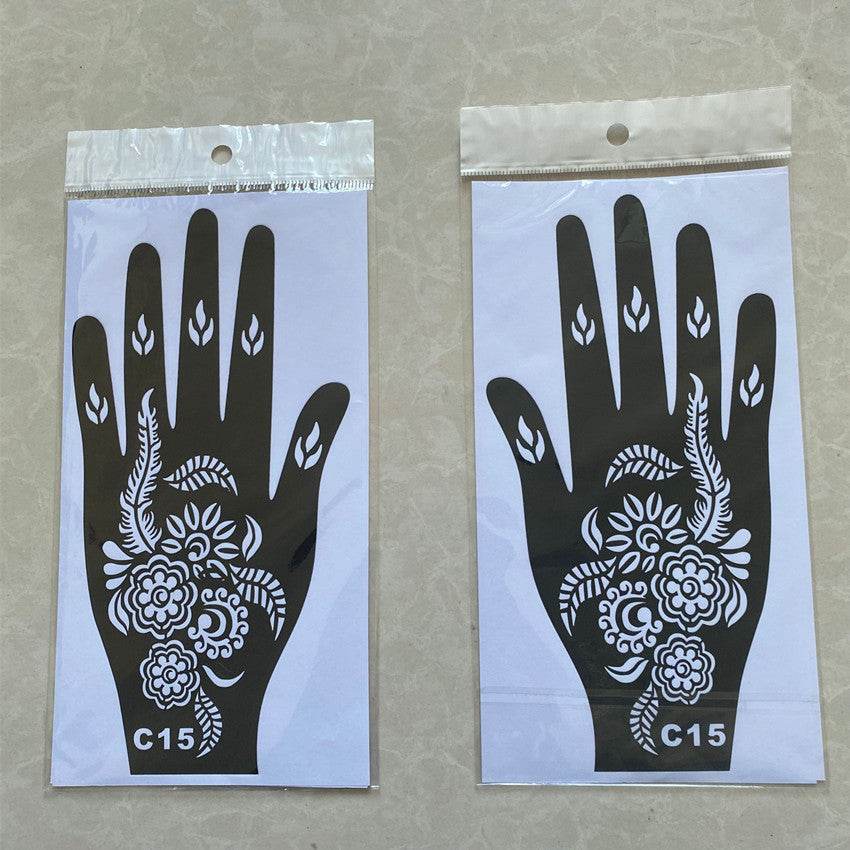 India Nepal Inkjet Large Template Original Hand Type - Velora