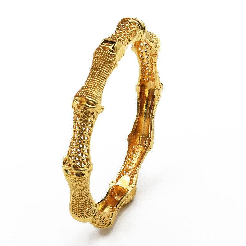 India Nigeria Women's Wedding Sand Gold Bracelet - Velora