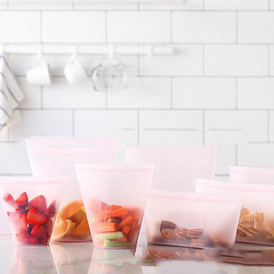 Silicone Refrigerator Food Storage Vacuum Seal Bag - Velora