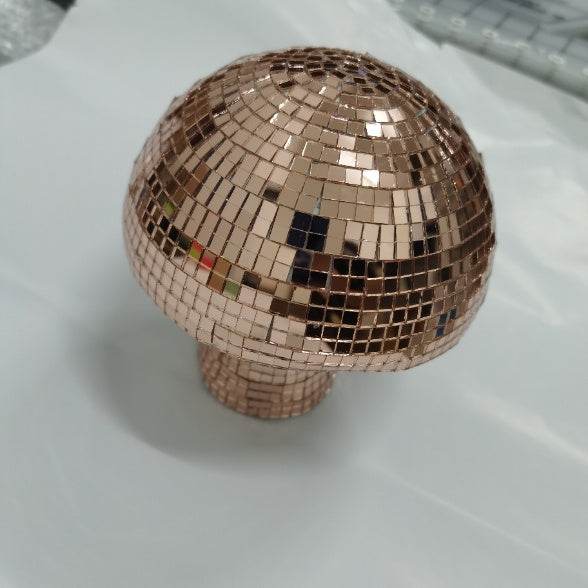 Mirror Glass Brick Mushroom Disco Ball Upholstery - Velora