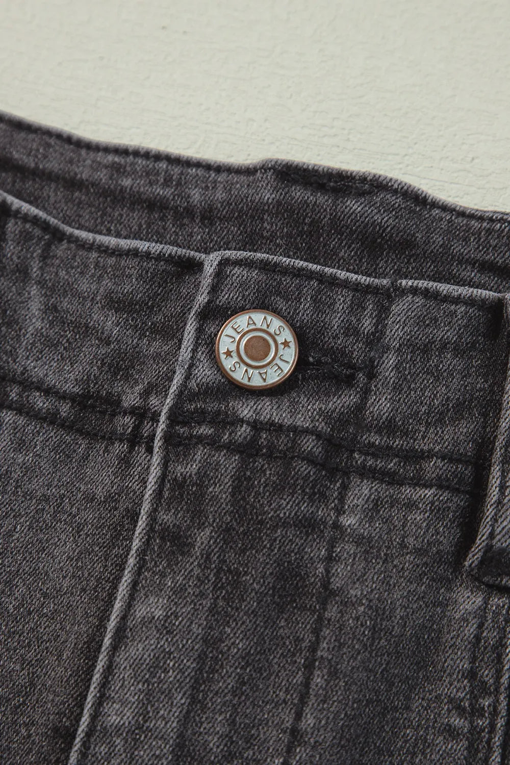 High-Waisted Wide-Leg Vintage Wash Jeans - Velora