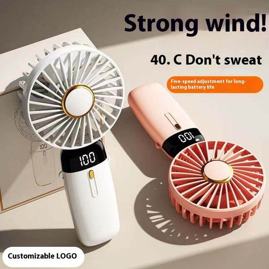 Handheld Usb Mini Portable Folding Aromatherapy Fan - Velora