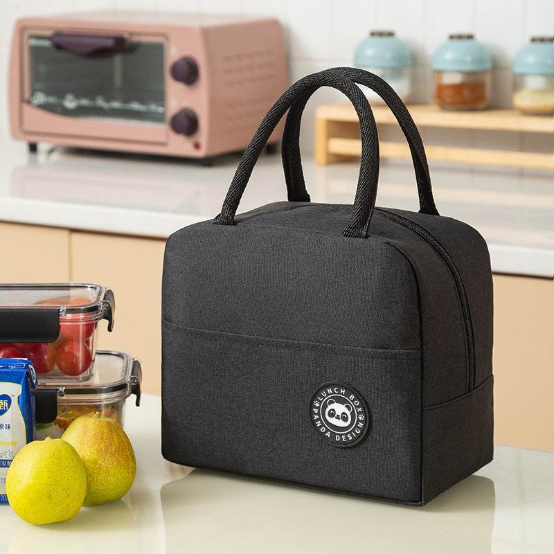 Portable Hand Carry Minimalist Fashion Insulated Work Lunch Bag for Women - Velora