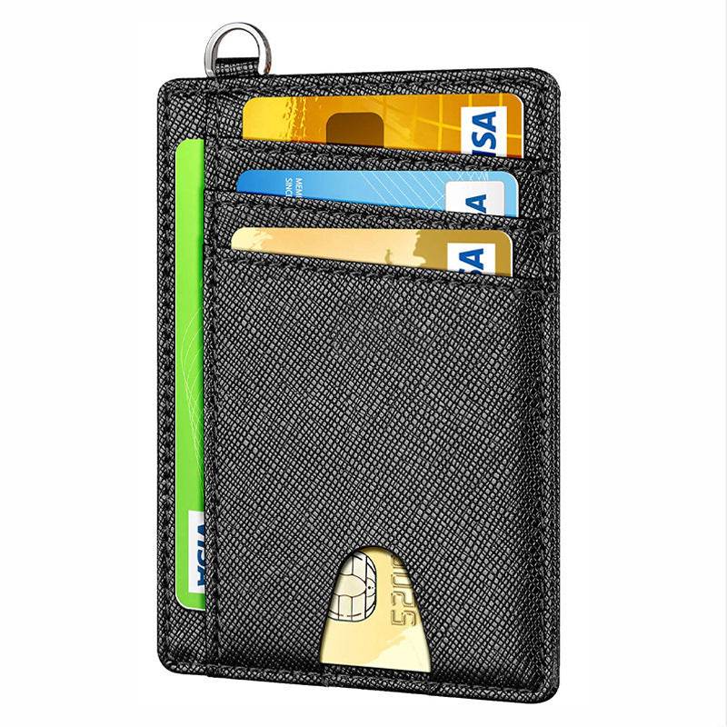 Men's Leather RFID Anti-theft Card Swiping Bag - Velora
