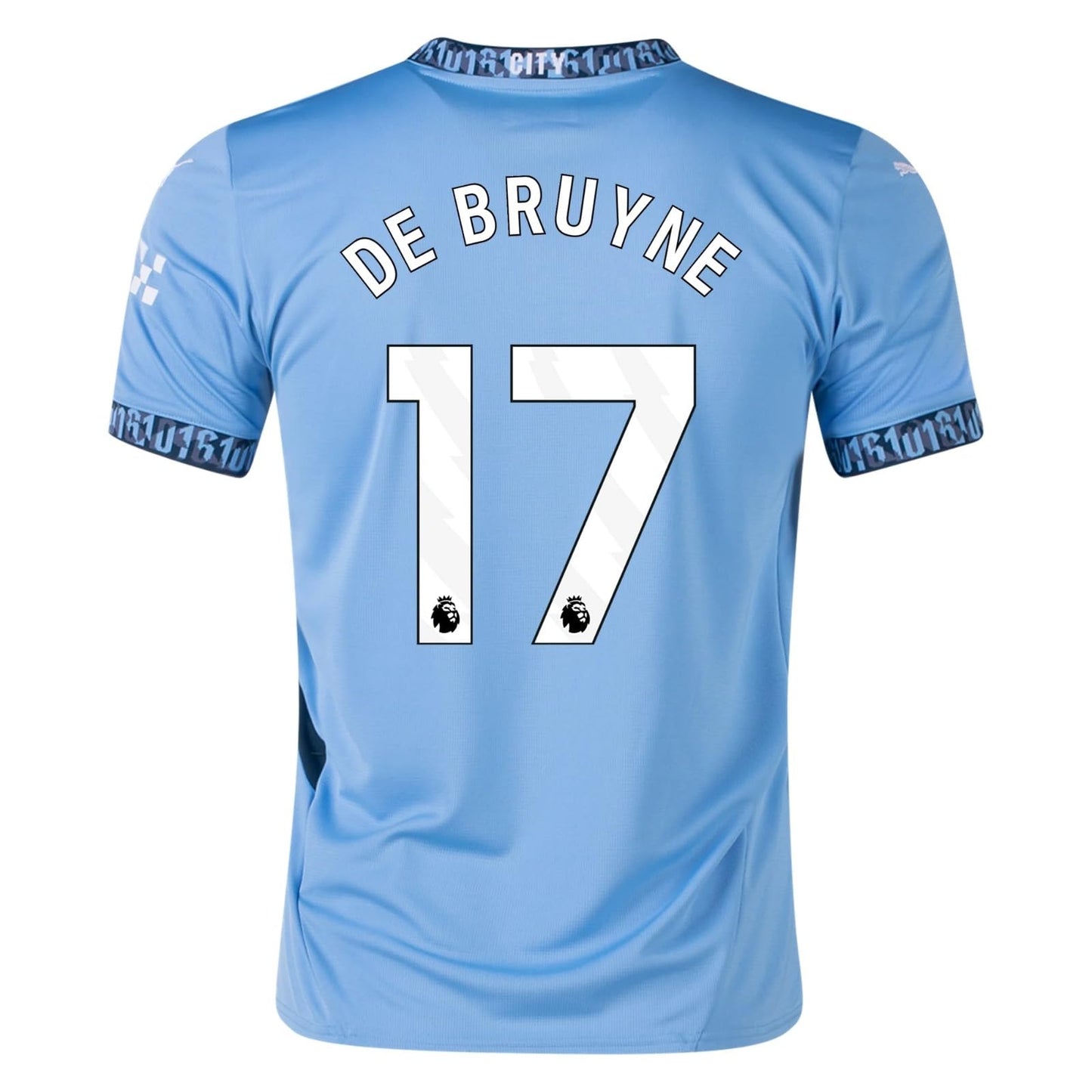 Kevin de Bruyne # Home Soccer Jersey 2024/25 (US Alpha Medium Regular Regular Blue)