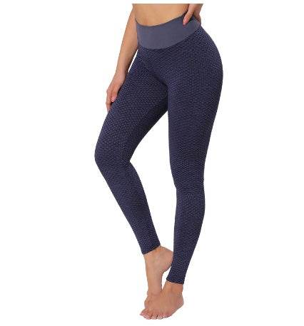 Plaid Leggings Fitness Yoga Pants Women's Seamless High Waist Breathable Gym Leggings - Velora