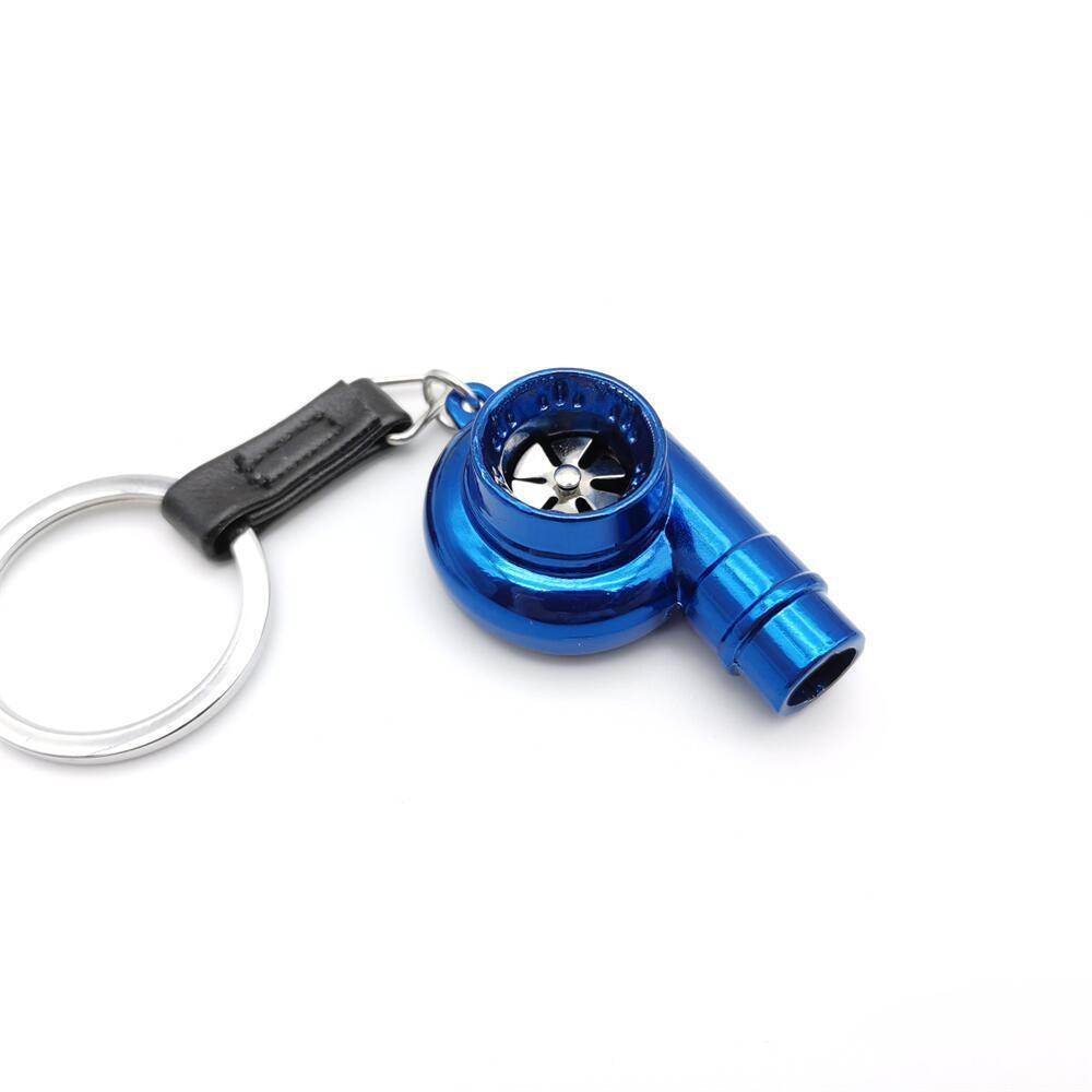 Car Turbo Whistle Modeling Simulation Alloy Metal Keychains - Velora