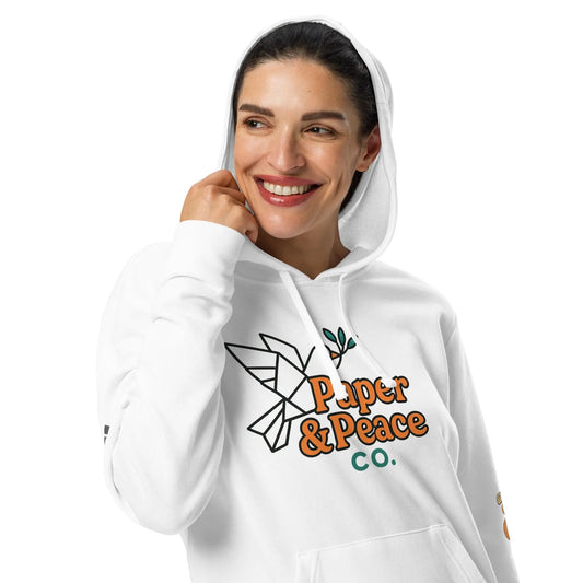 adidas fleece hoodie (peace Edition)💕