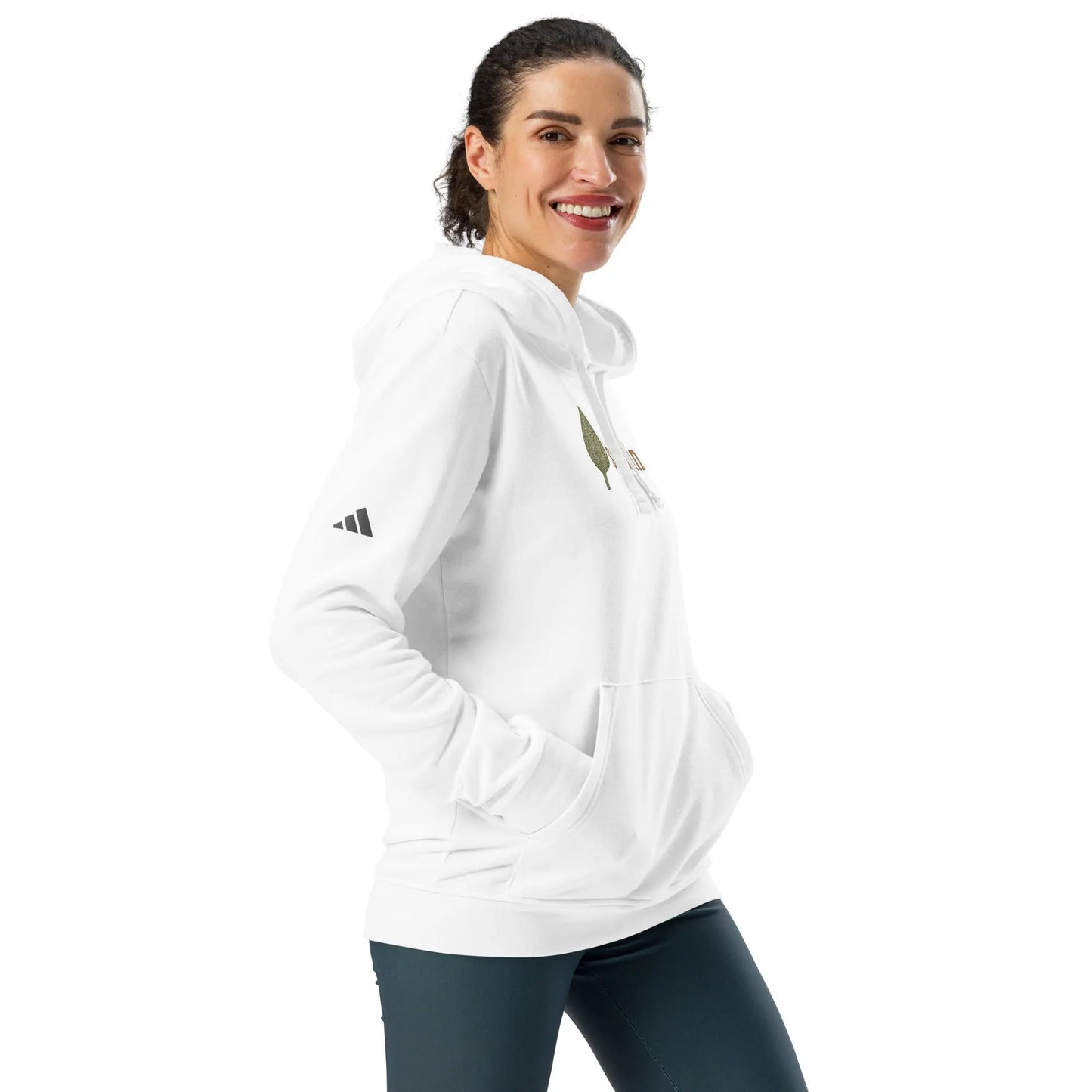 adidas fleece hoodie (peace edition)