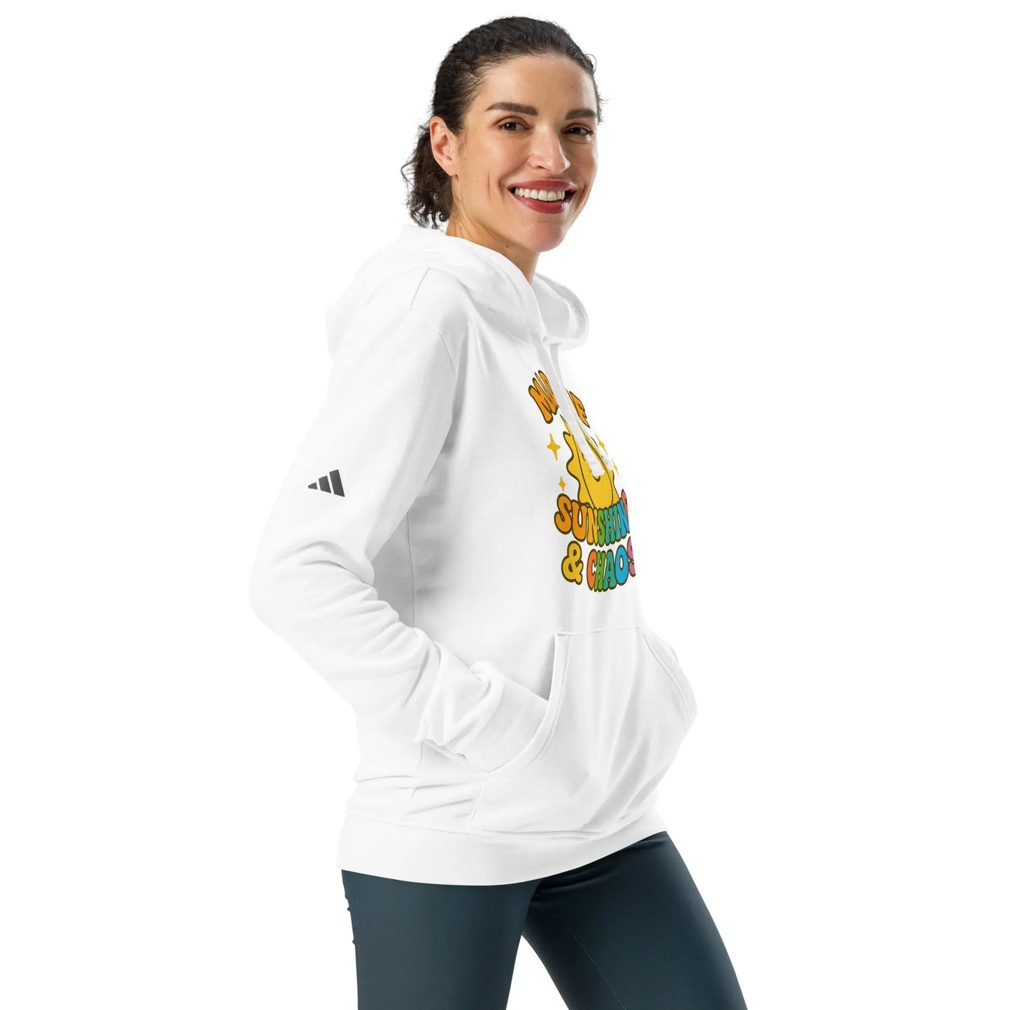 adidas fleece hoodie (Sunshine Edition 😊💕)