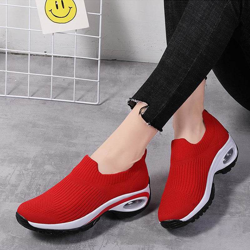 Sneakers Women Air Cushion Mesh Breathable Running Sports Shoes - Velora