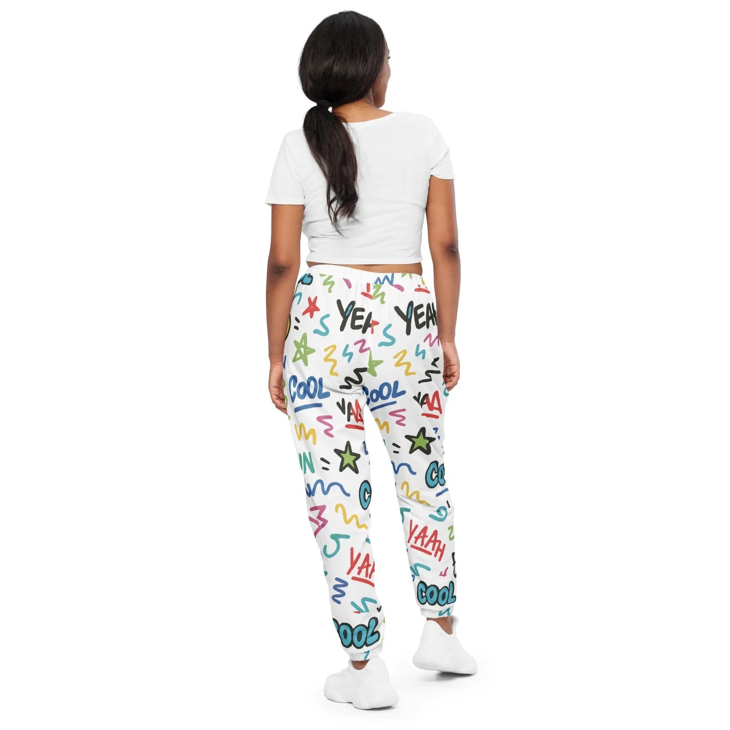 paper peace Unisex track pants - Graffiti