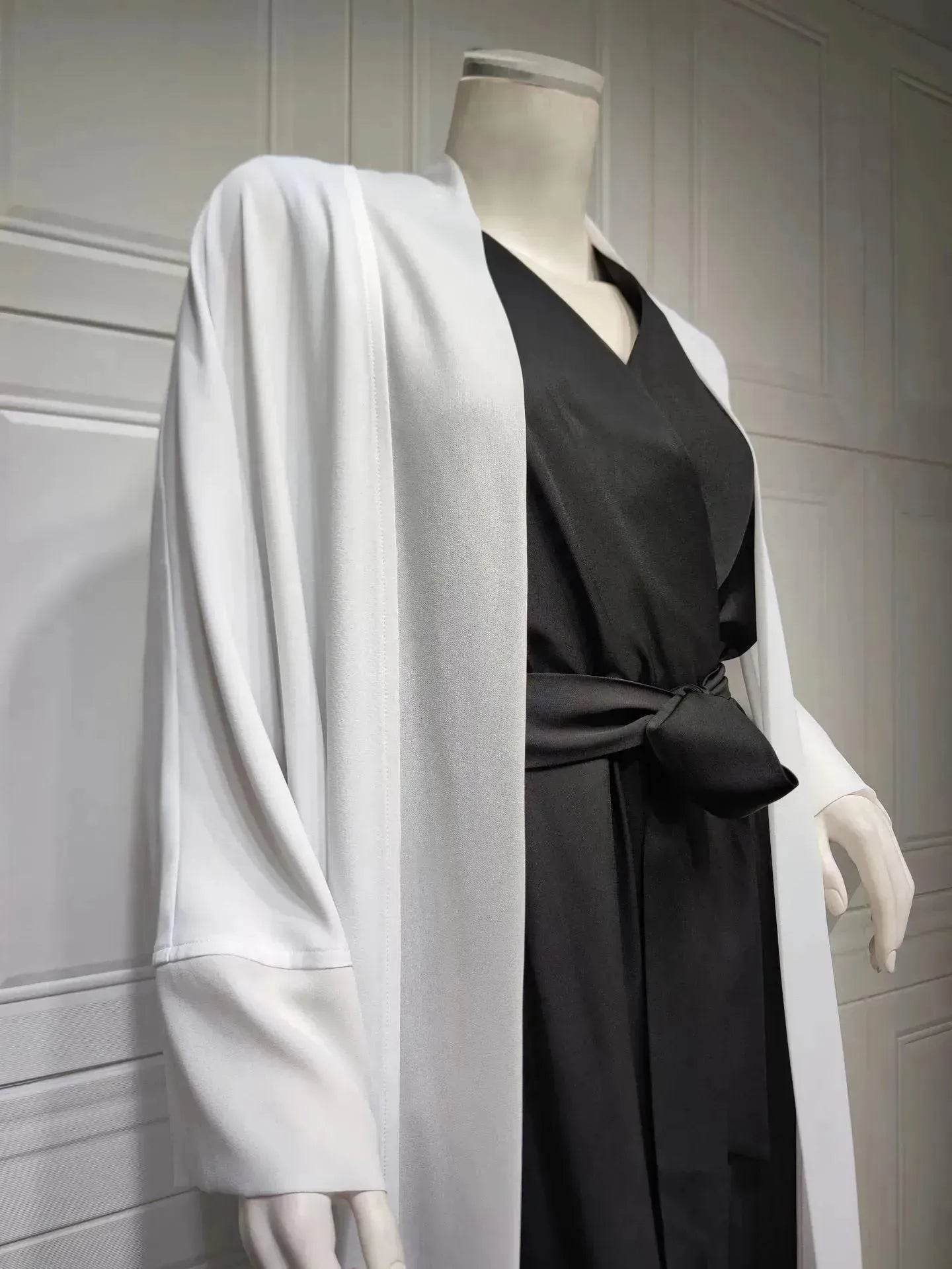 Arab Cardigan Coat Chiffon Patchwork EX-STOCK Canada