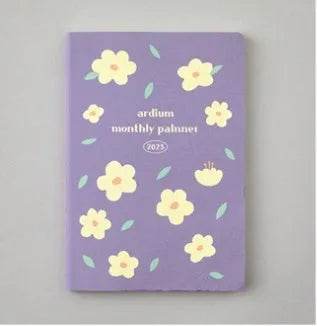 Date Type Monthly Planner Calendar - Velora