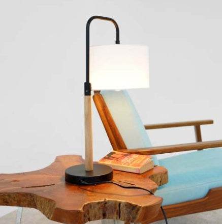 New Design Small Modern Stylish Desk Lamp In Stock In The United States,Easy To Install For Bedside Table Lamp, Night Light, Study Lamp, Arcus Paniz Simple Table Lamp With Cylinder Shade 110V - Velora