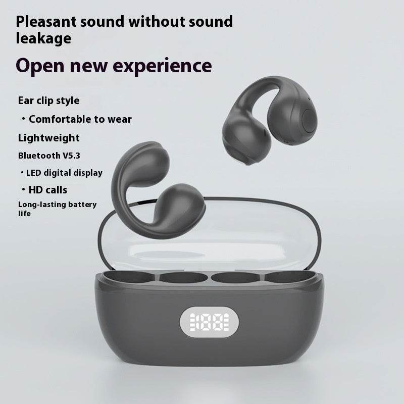 Large Power Clip-on Wireless Sports Earphones - Velora