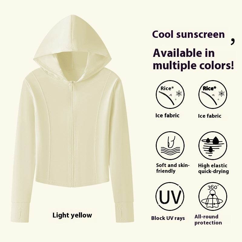 New Women's Sun Protection UV Protection Sports Jacket - Velora