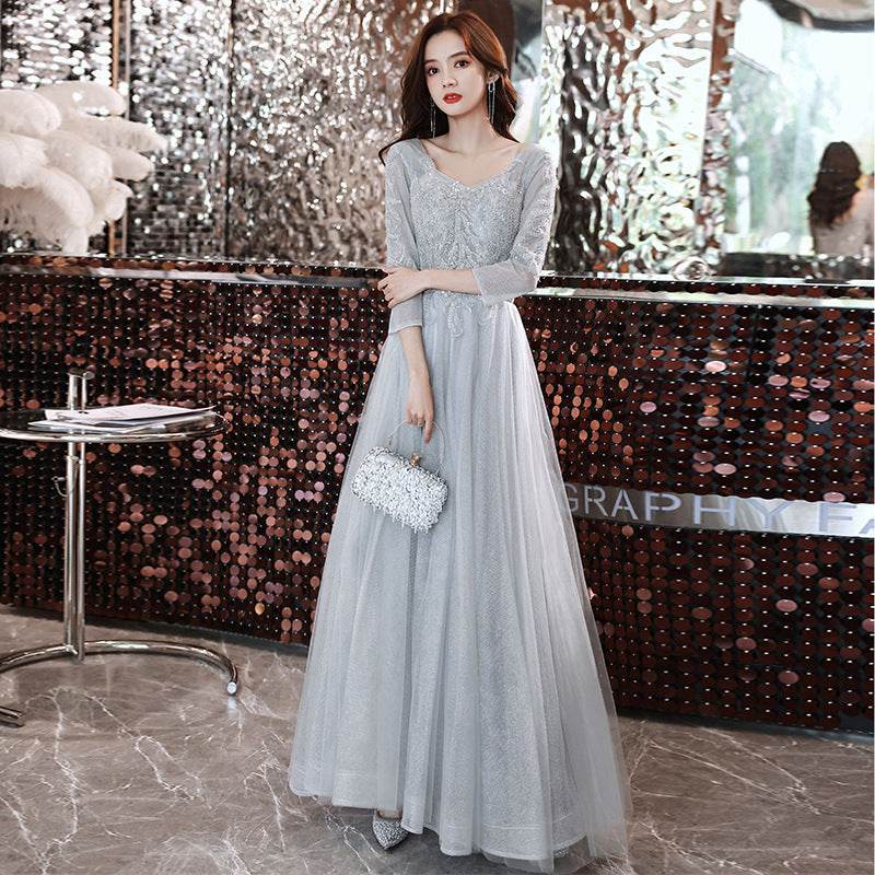 Summer Banquet Temperament Elegant Evening Dress - Velora
