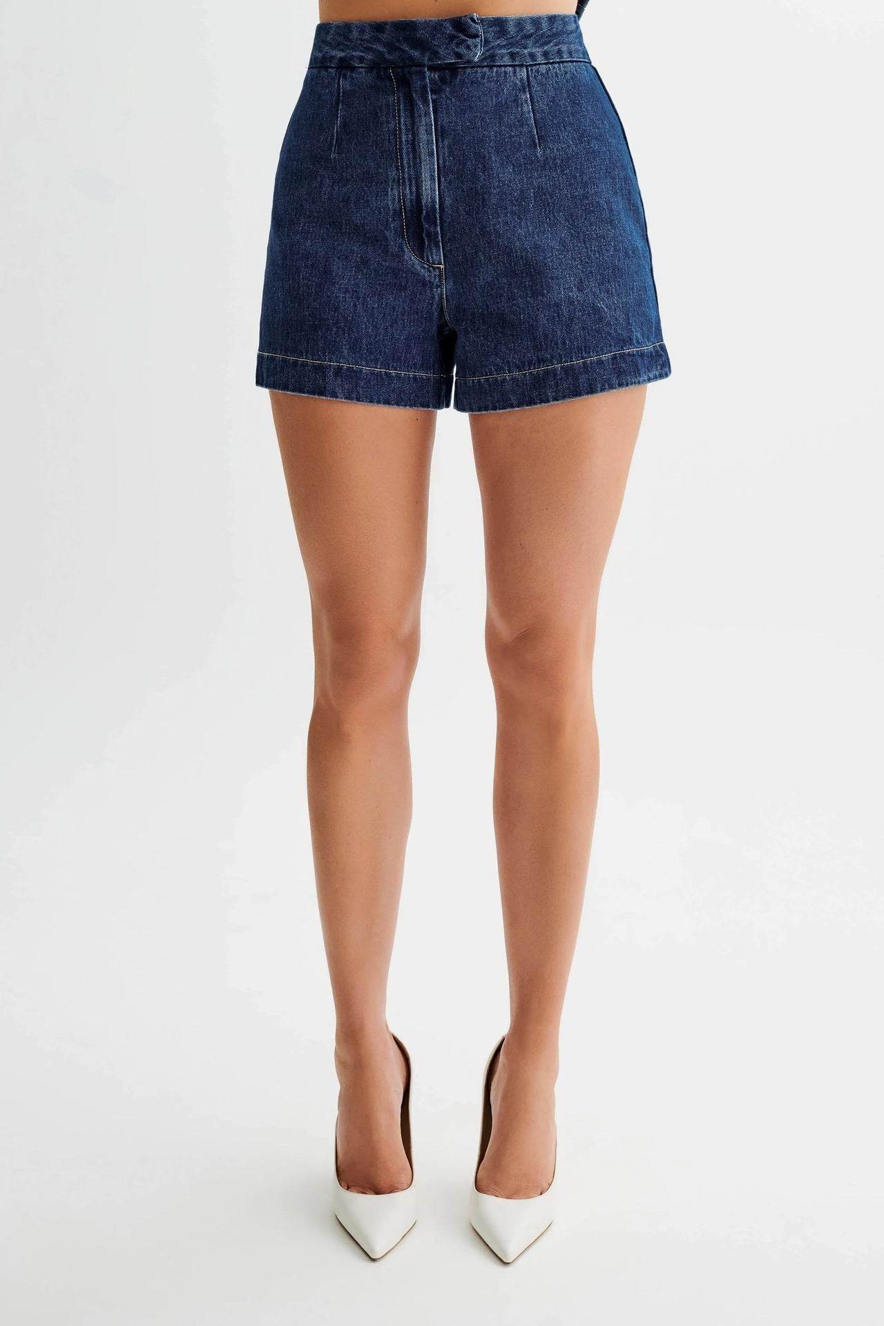 Denim Fashion Casual Sleeveless Women's Suit - Velora