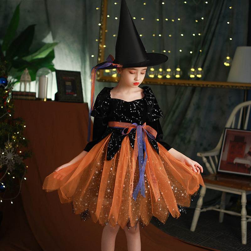 Halloween Children's Clothing Girls' Dress - Velora