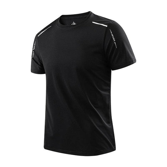 Summer Men's T-shirt Ice Silk Quick-drying Thin Short Sleeve - Velora