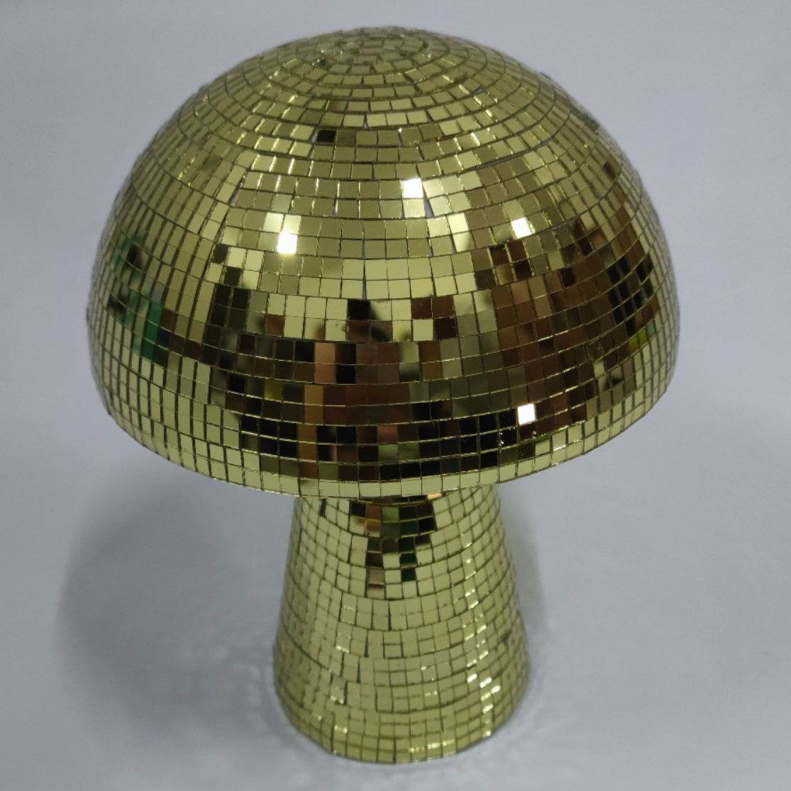 Mirror Glass Brick Mushroom Disco Ball Upholstery - Velora