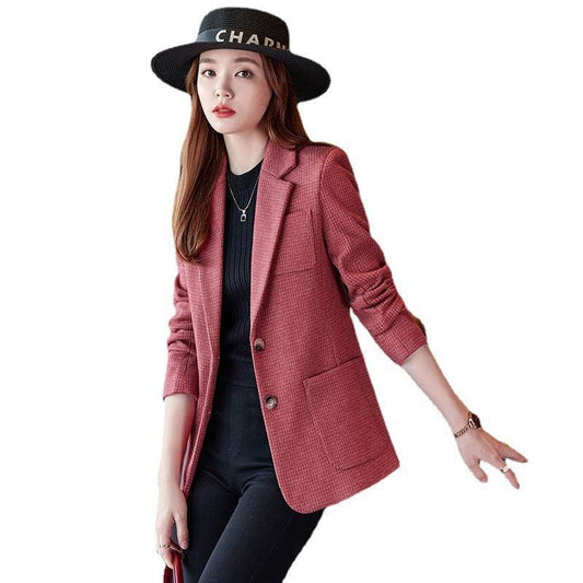 Professional office Business Tweed Blazer Women - Velora