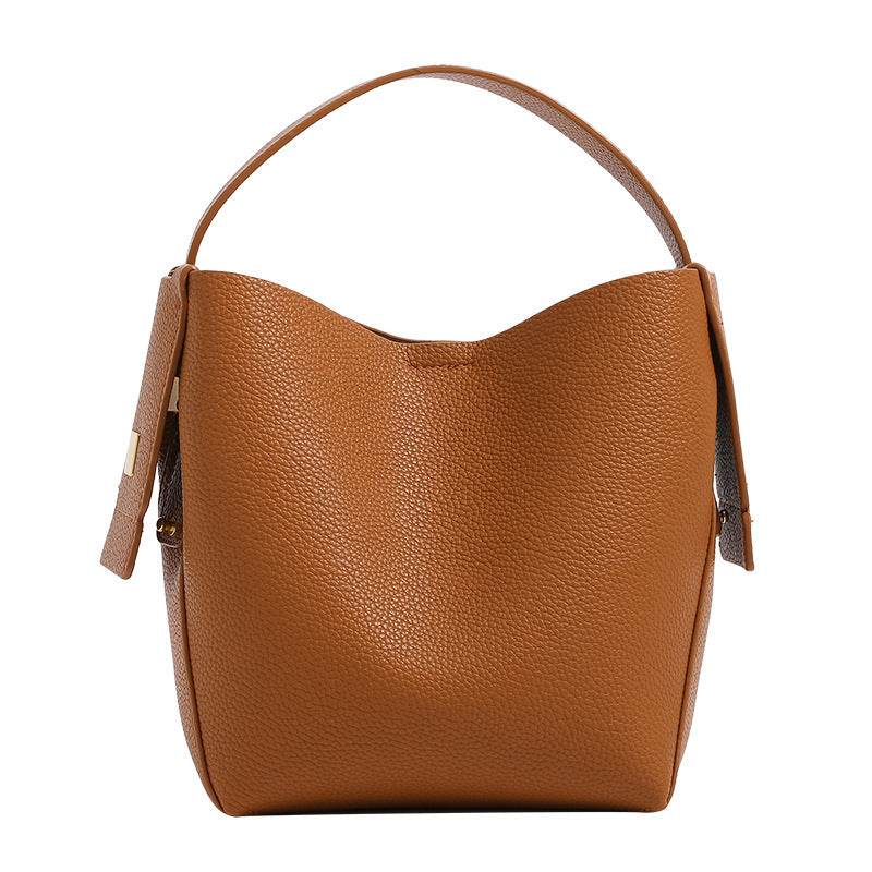 Simple Vintage Commuter Women Handbags Business Small Crossbody Shoulder Bags Fashion Trend Luxury Leather Bags - Velora