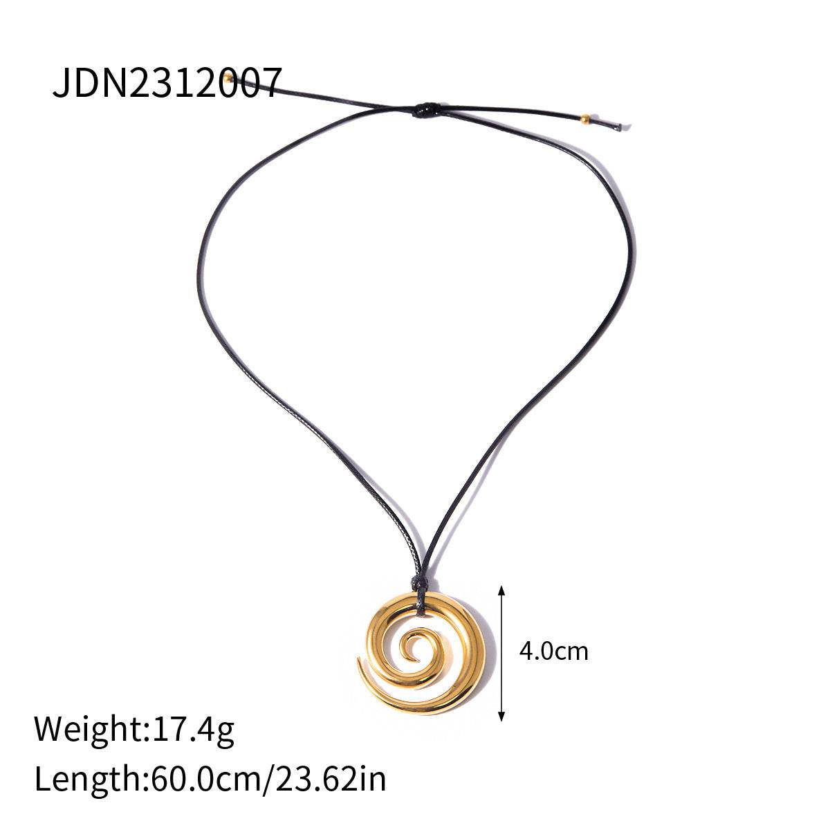 Romilly Spiral Pendant - Velora