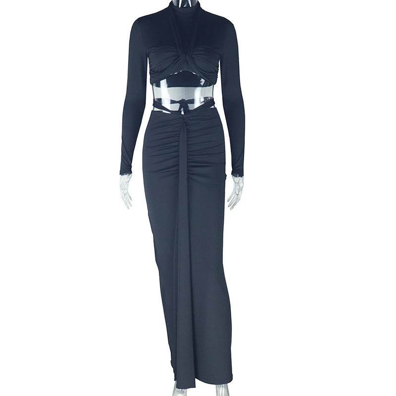 Women's Fashion Suit Long Sleeve Round Neck - Velora