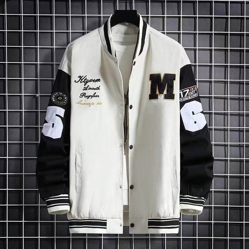 Junior High School Student Baseball Jacket Loose Hong Kong Style - Velora