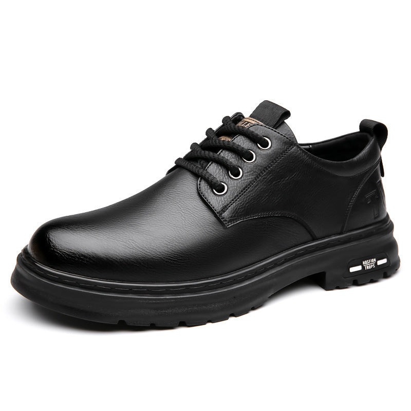 Retro Outdoor Men's Shoes Big Toe Casual Leather Shoes - Velora