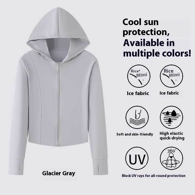 New Women's Sun Protection UV Protection Sports Jacket - Velora
