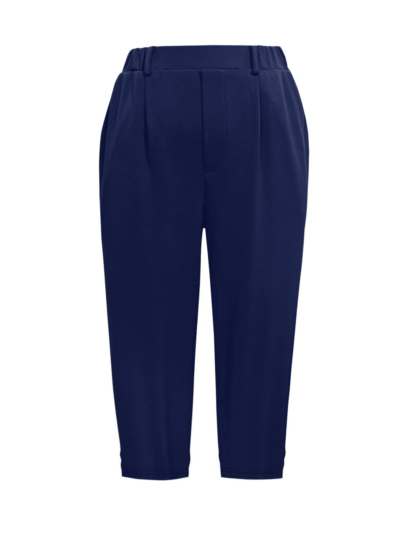 Pleated Detail Pants with Pockets - Velora