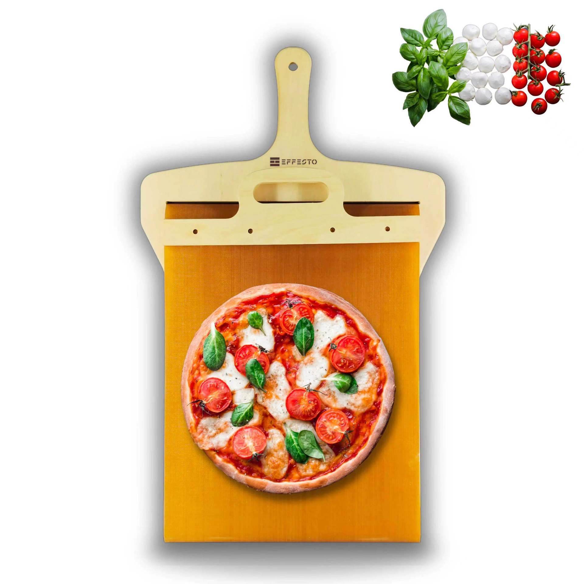 Kitchen Gadgets Sliding Pizza Shovel Non Stick Pizza Smooth Cutting Board Storage Transfer Board Kitchen Baking Tool - Velora