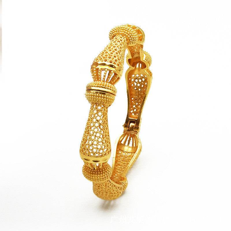 India Nigeria Women's Wedding Sand Gold Bracelet - Velora