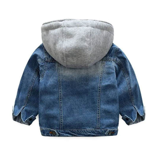 Boys And Children Washed Soft Denim Jacket - Velora