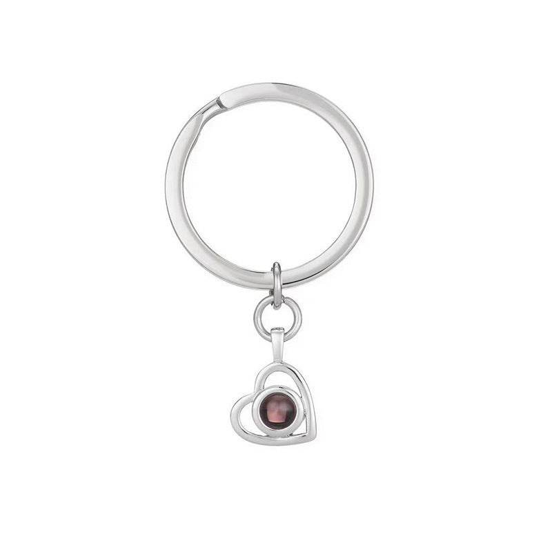100 Languages I Love You Necklace Nano Projection Customized Color Pictures Photo Love Europe And America - Velora