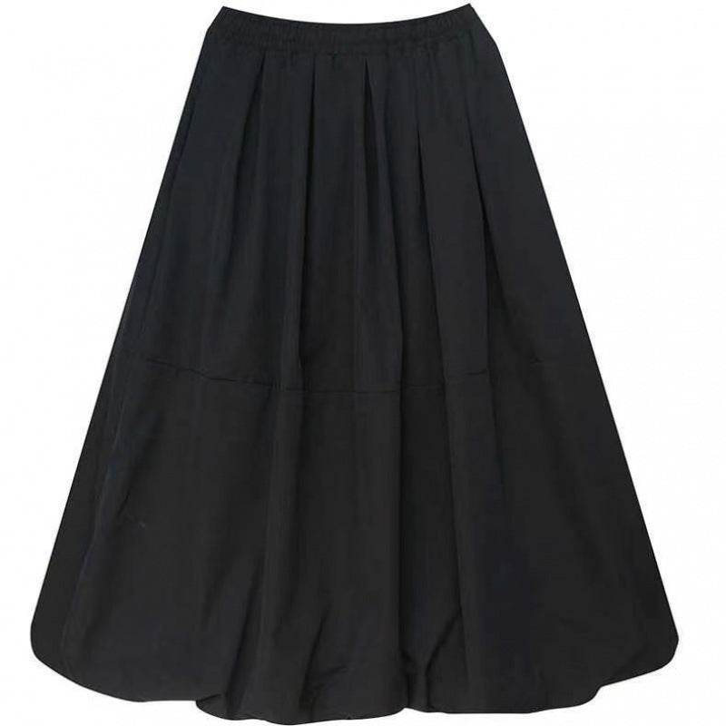 Fashion Personality New Solid Pocket Prairie Midi maxi Skirt Women - Velora