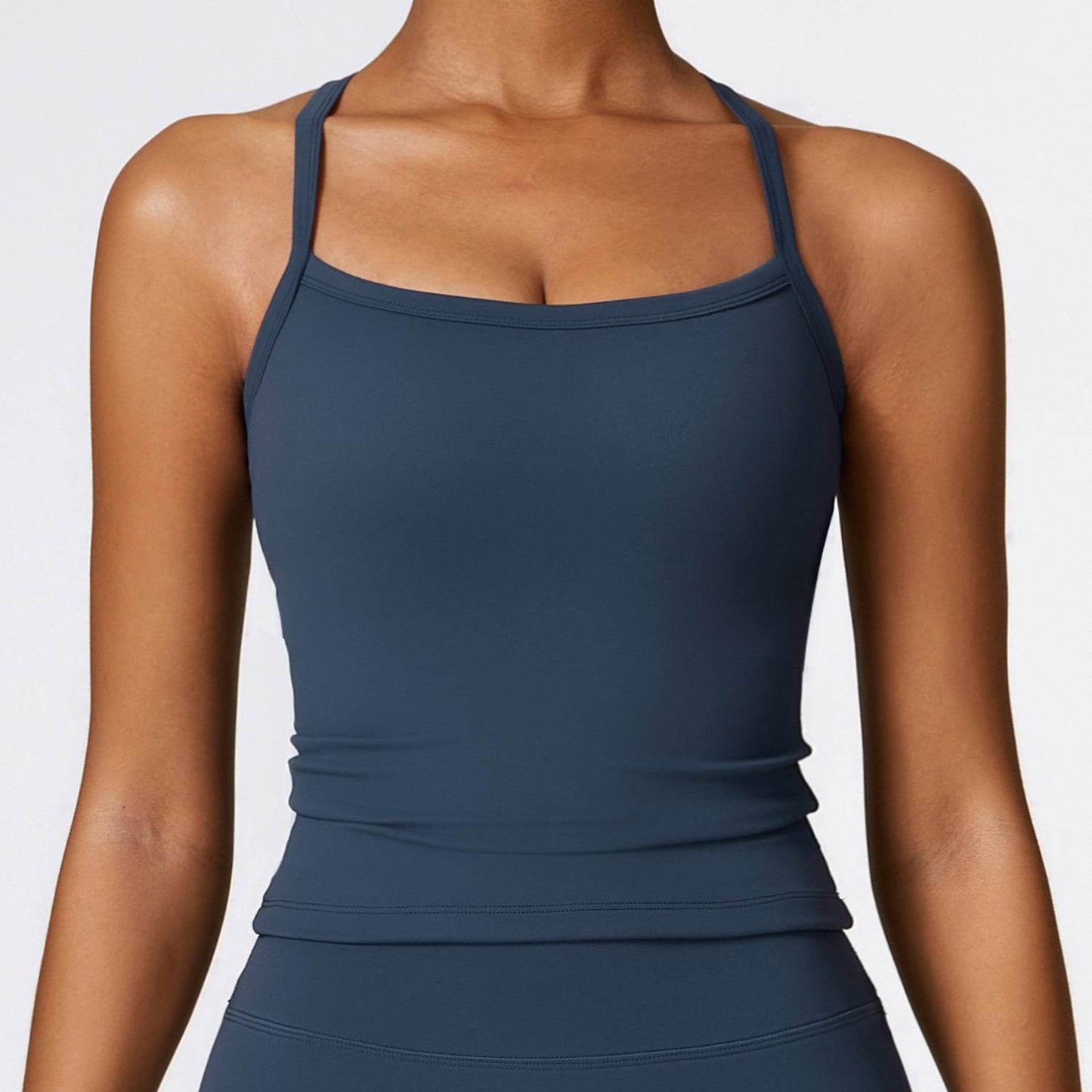 Beauty Back Yoga Vest Quick-drying Workout Top Sports Fitness Vest - Velora
