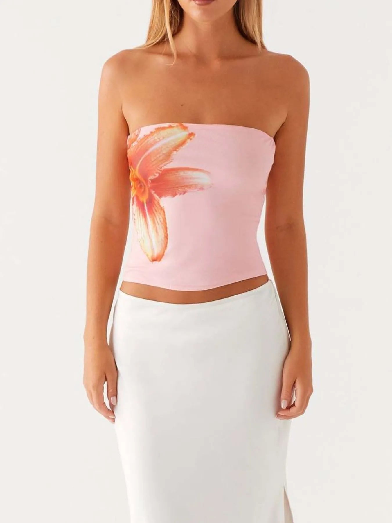 Flower Tube Top - Velora