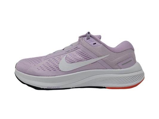 Nike Womens Structure 24 Road Running Shoes Doll/White-Lilac-Rush Orange 10 M US