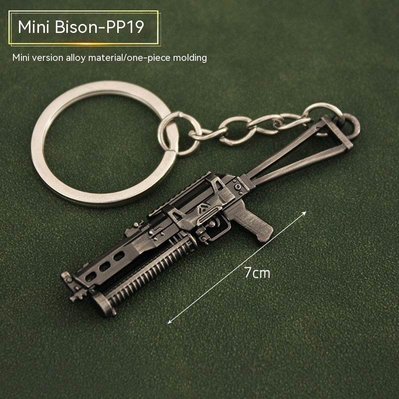 Gun Metal Toys Keychain - Velora