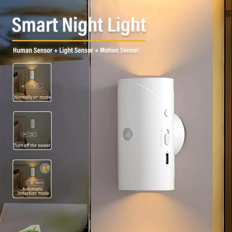 Ambient RGB Gradient Motion sensor LED Night Light - Velora