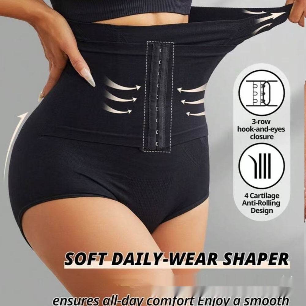 Body Shaping Abdominal Pants Female High Waist Hip Lifting And Belly Contracting - Velora
