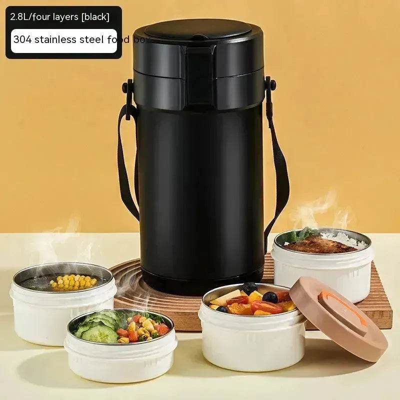 304 Stainless Steel Large Capacity Vacuum Thermal Insulated Lunch Box - Velora