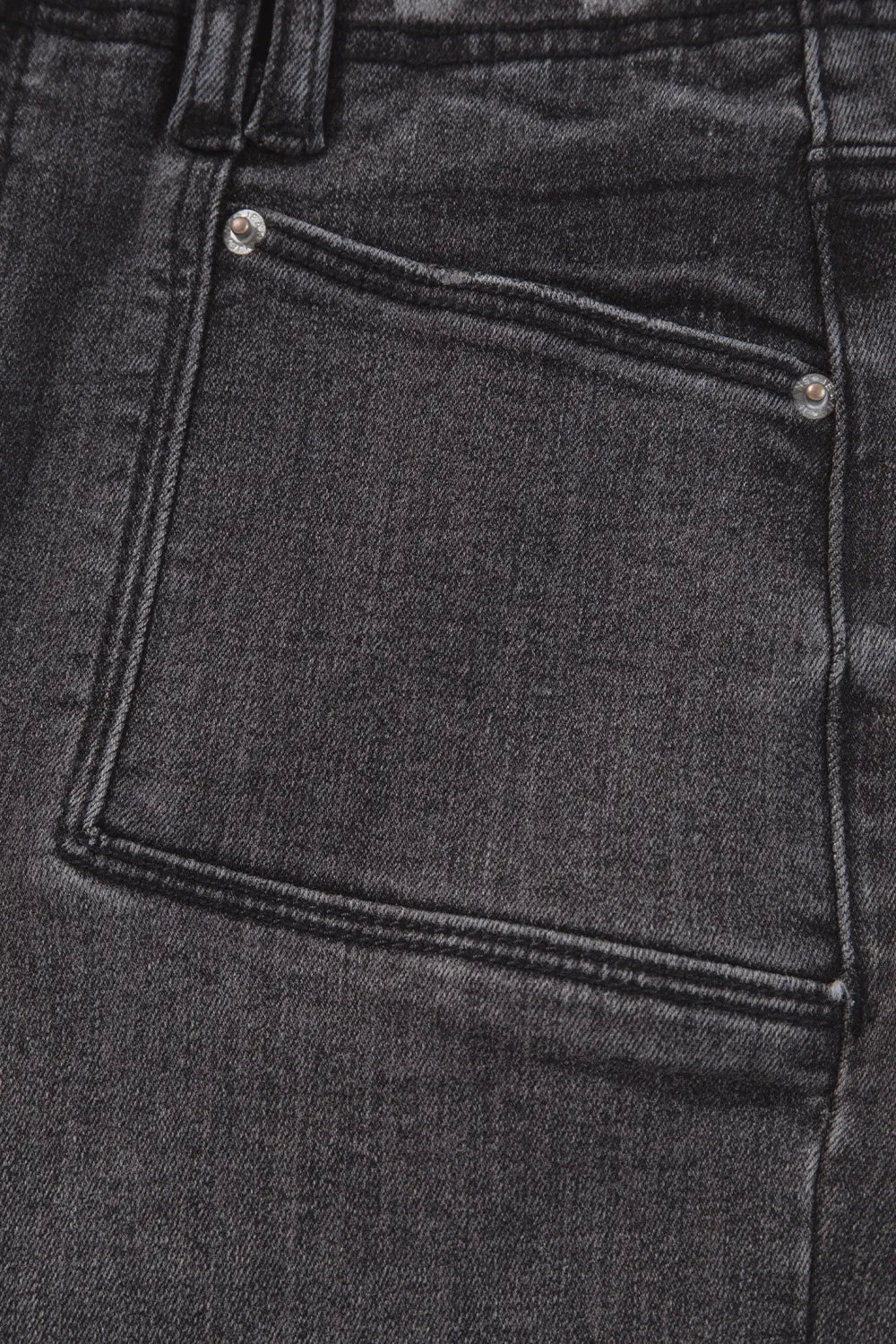 High-Waisted Wide-Leg Vintage Wash Jeans - Velora