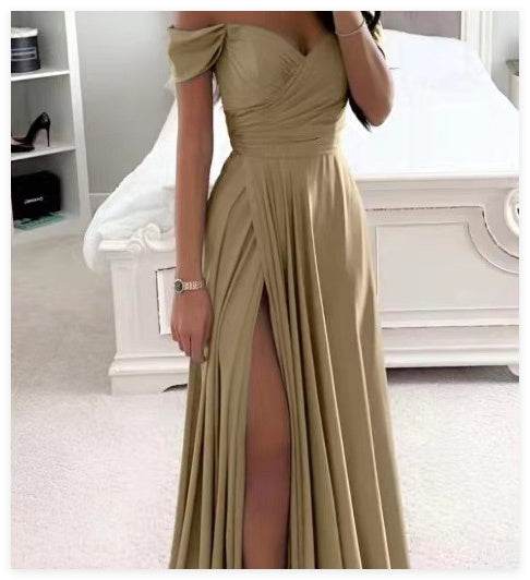 European And American Bridesmaid Dress Bottoming Dress - Velora