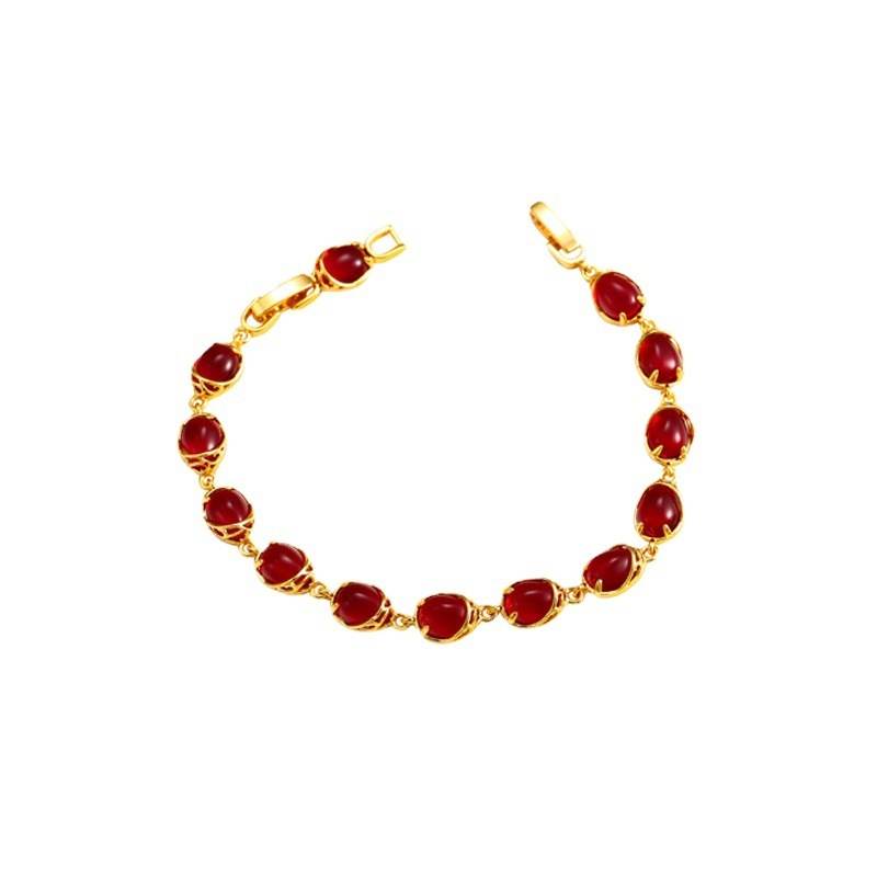 Emerald Malay Jade Elegance Retro Bracelet - Velora